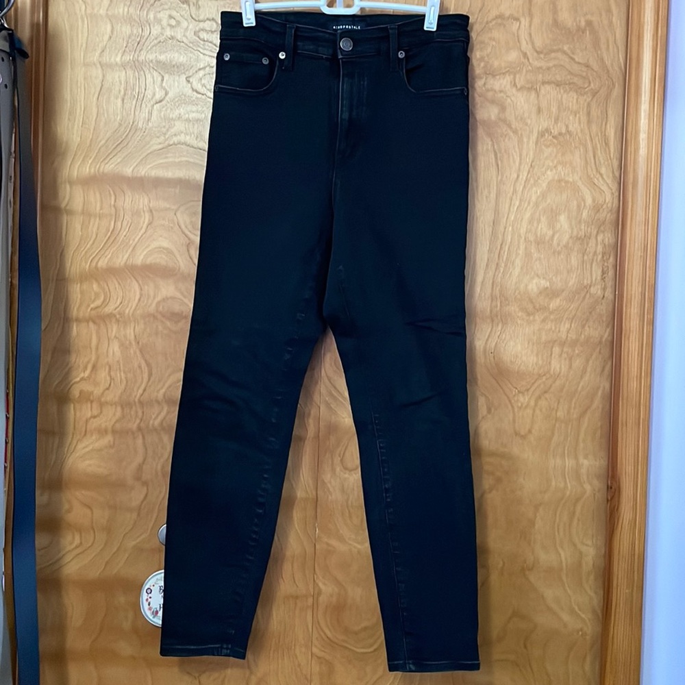 Aeropostale size 10R super high rise ankle jegging